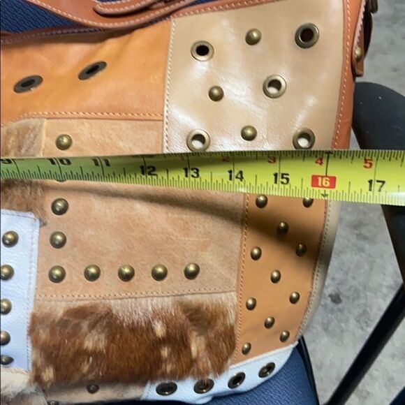 Leather and Real Fur Purse‎ - Picture 3 of 6